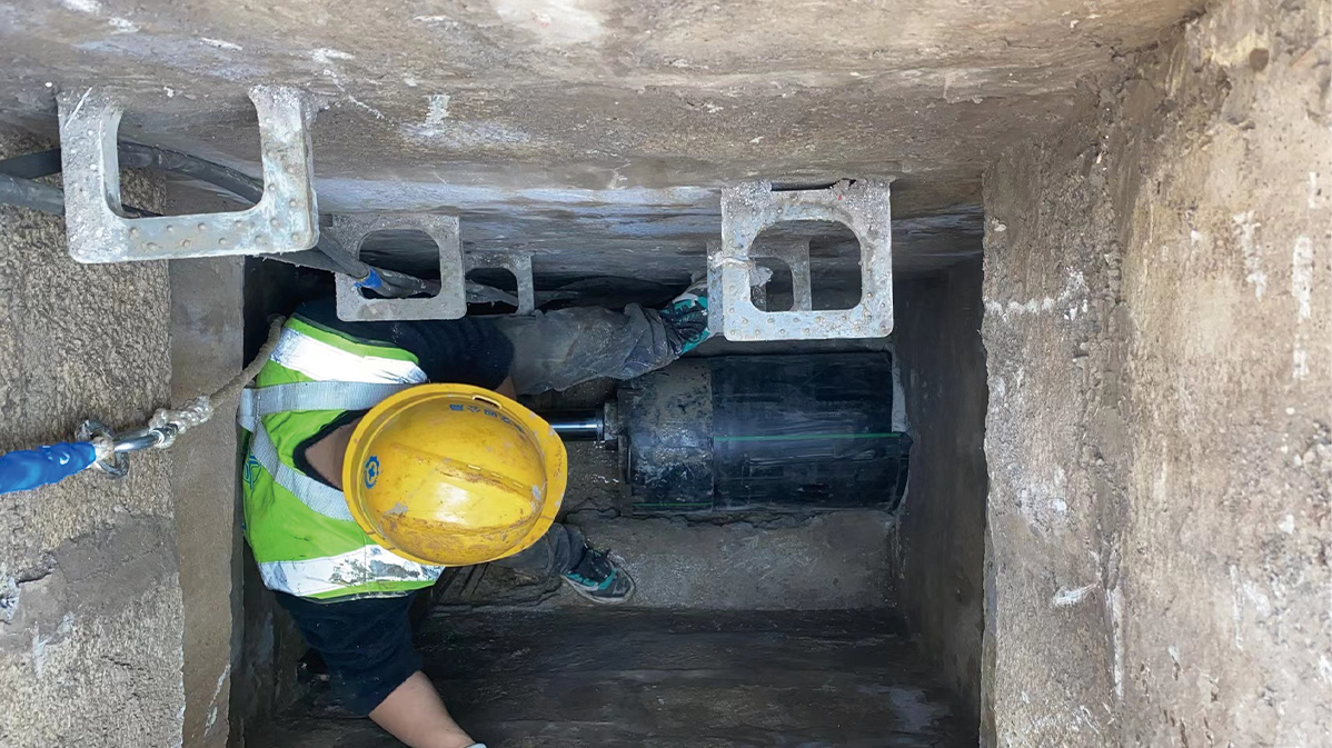 沙河口HDPE短管内衬法